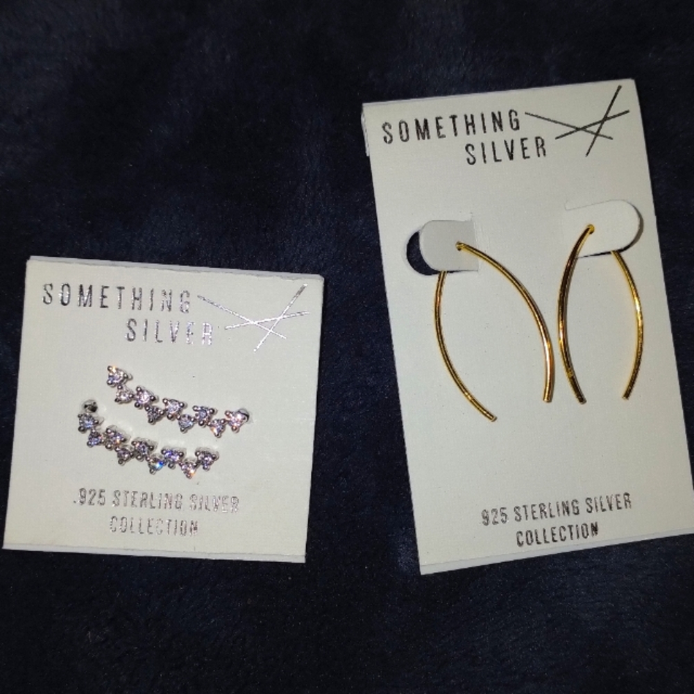 .925 Sterling Silver Earrings